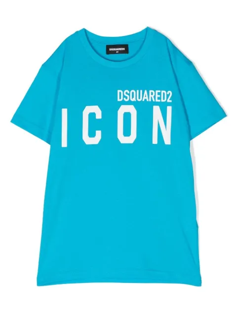 DSQUARED2 KIDS playera Icon con logo estampado