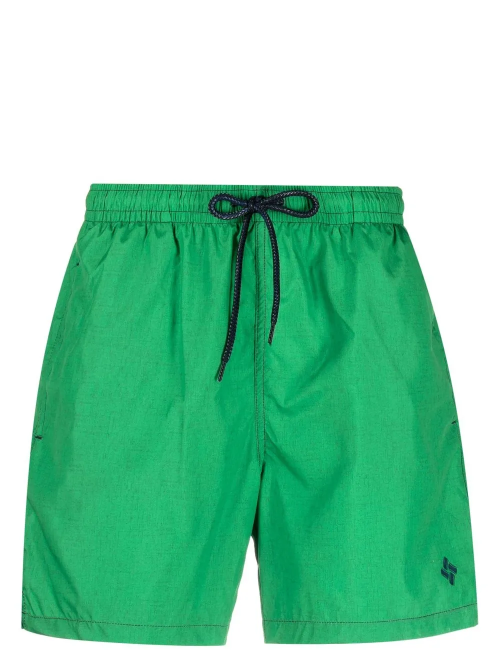 

Drumohr shorts de playa con estampado gráfico - Verde