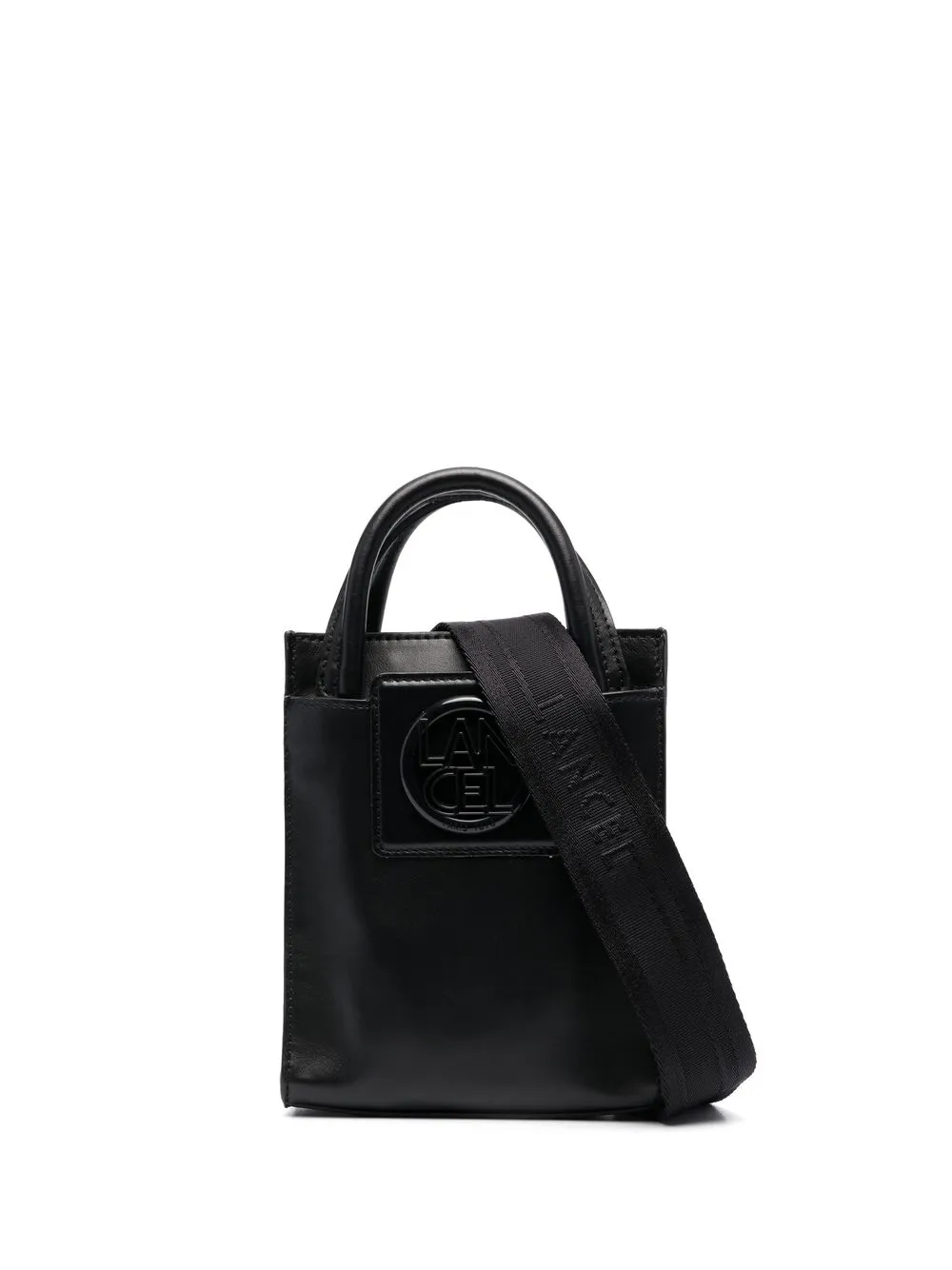 Lancel Roxane Mini Tote Bag In Black