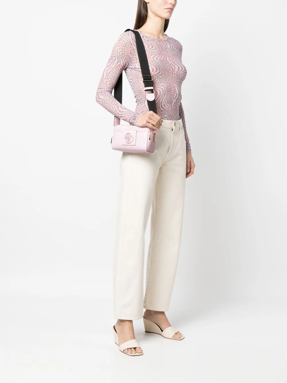 Lancel Roxane crossbodytas - Roze