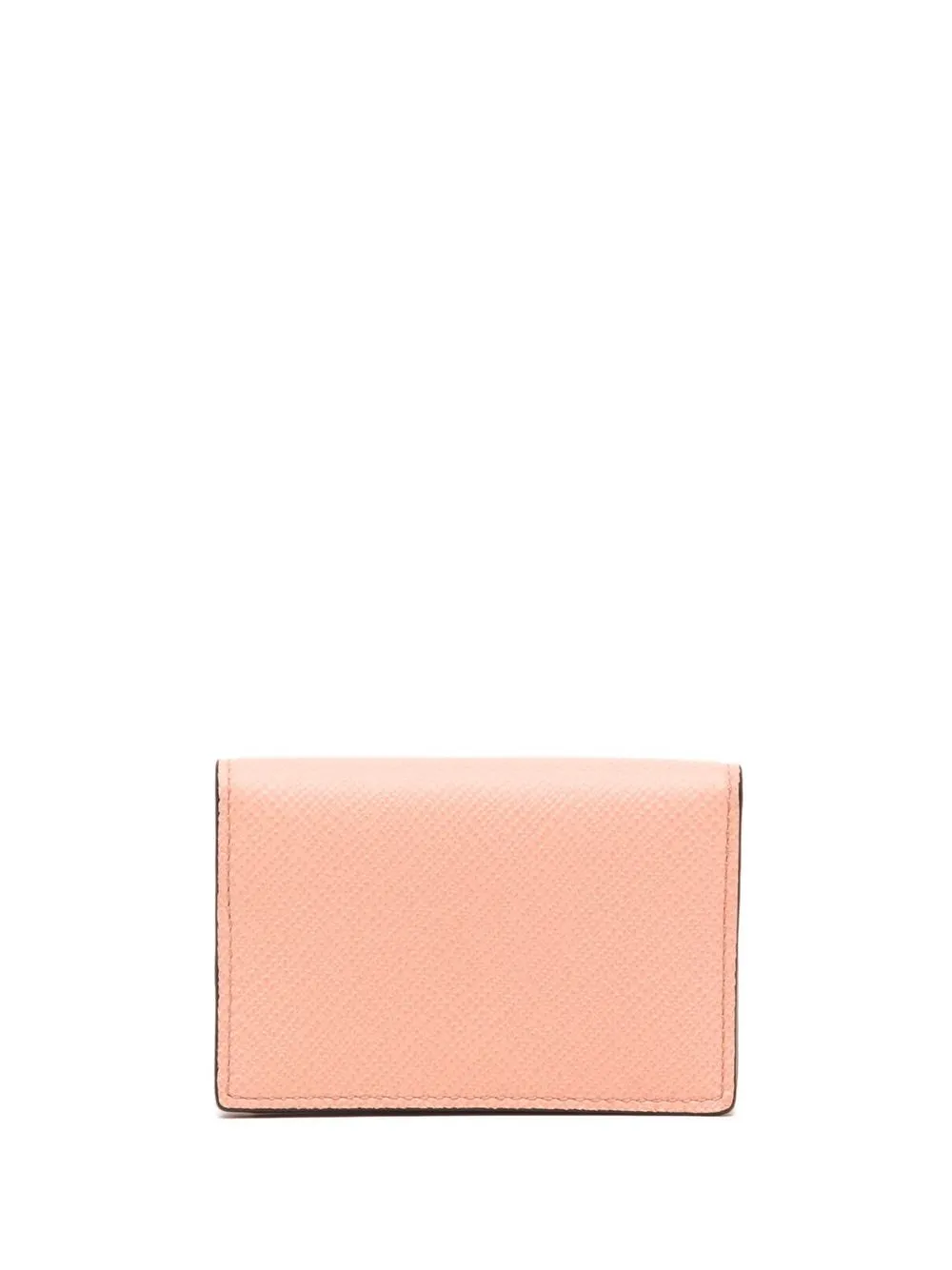 

Smythson press-stud logo-stamp wallet - Pink