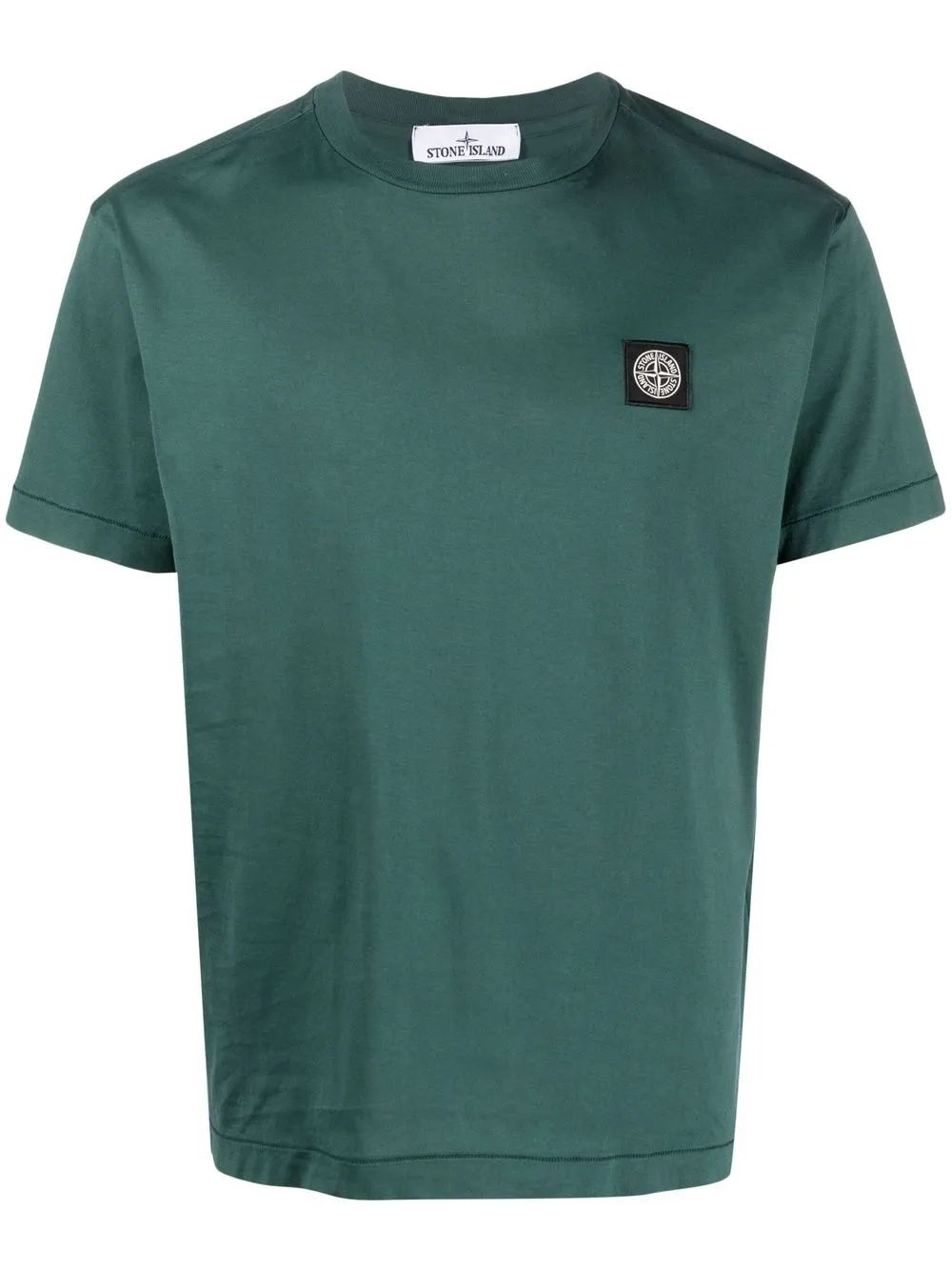 

Stone Island playera con parche de brújula - Verde