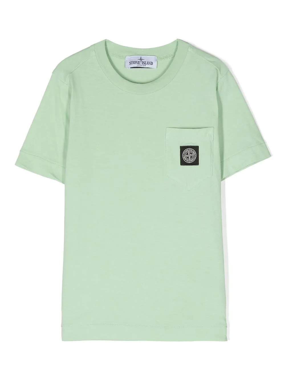 

Stone Island Junior logo-patch short-sleeved T-shirt - Green