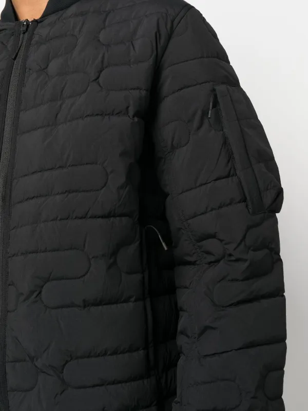 Y-3 Quilted zip-up Bomber Jacket - Farfetch