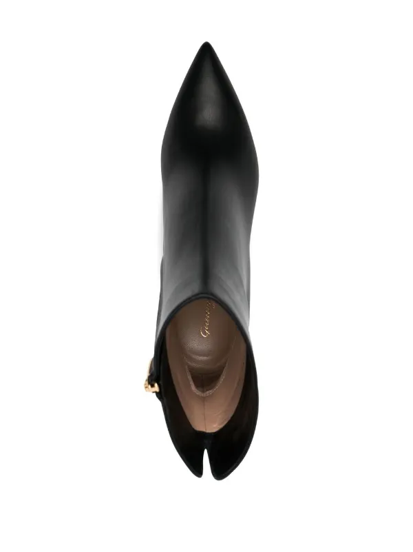 【Gianvito Rossi】ジャンヴィト・ロッシ / LYELL Gianvito Rossi Lyell 85mm Ankle Boots | Black | FARFETCH CA