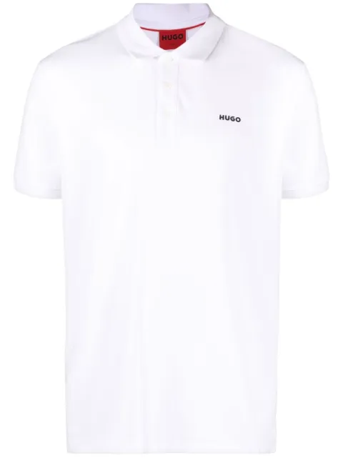 HUGO Poloshirt met logoprint