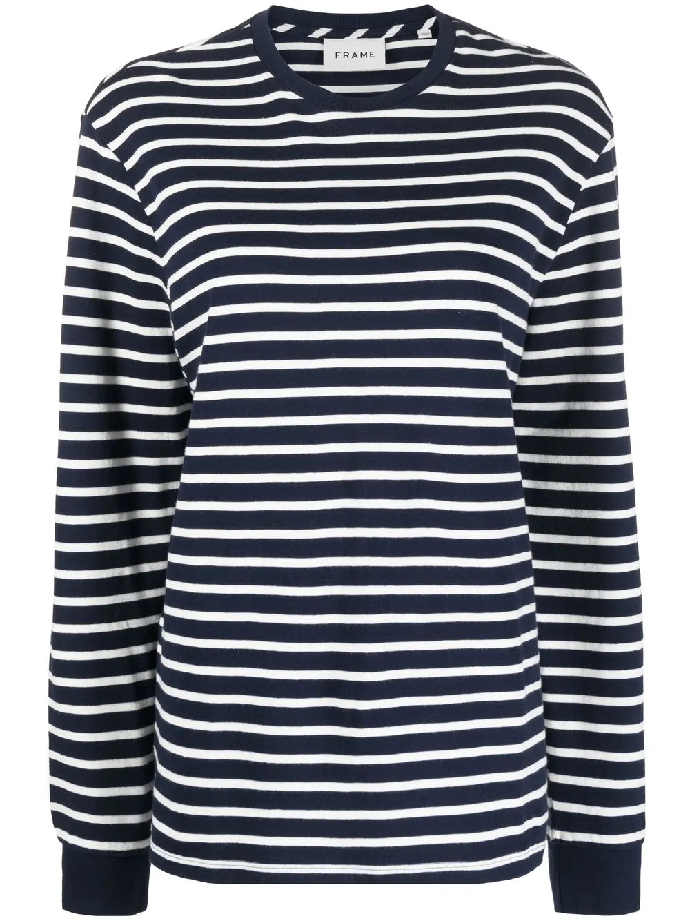 

FRAME striped cotton sweatshirt - Blue