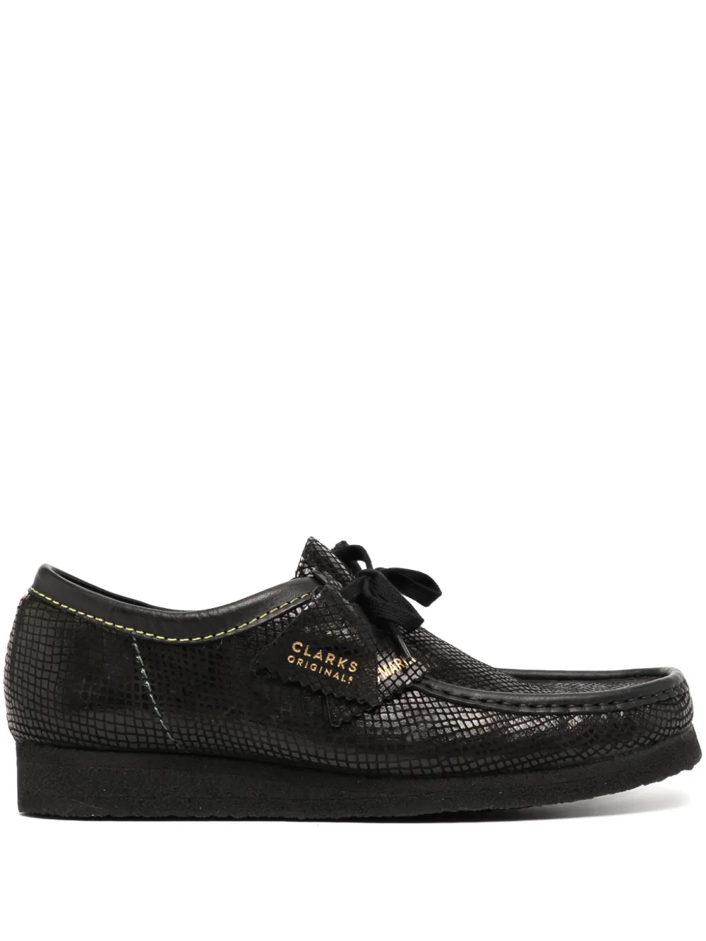 Clarks on sale snakeskin sneakers