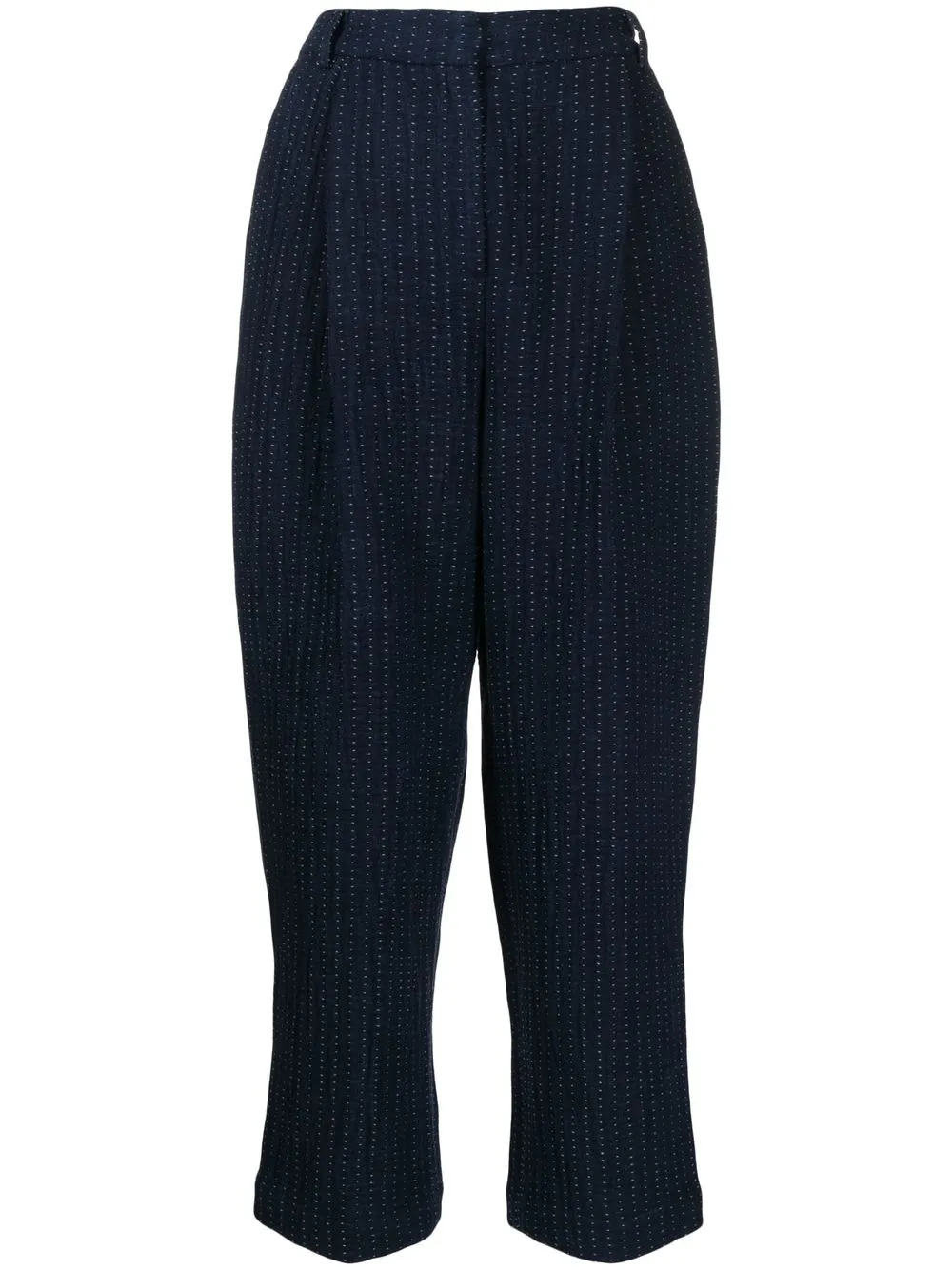 

YMC Market straight-leg cut trousers - Blue