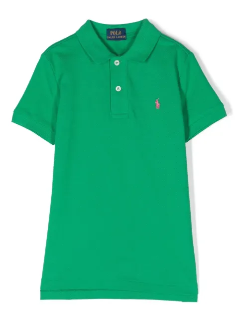 POLO RALPH LAUREN KIDS playera tipo polo con logo bordado