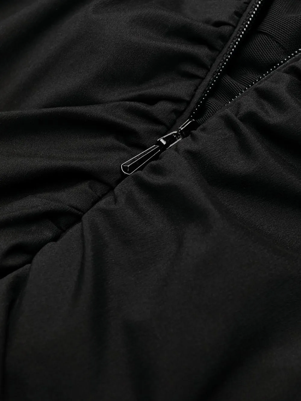 Philosophy Di Lorenzo Serafini Midi-jurk met ruches - Zwart