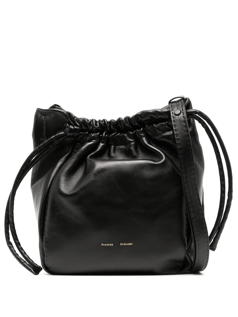 

Proenza Schouler White Label drawstring ruched shoulder bag - Black