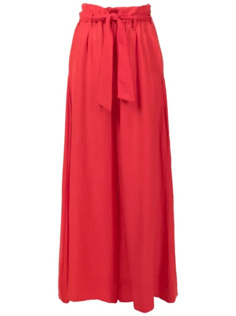 Amir Slama paperbag-waist palazzo trousers