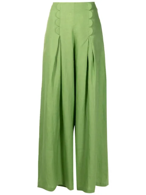 Adriana Degreas Bubble high-waisted trousers