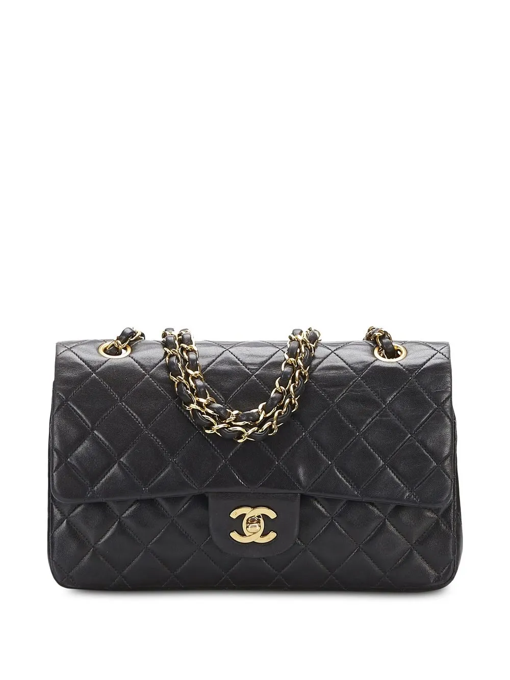 

CHANEL Pre-Owned 1991–1994 medium Double Flap shoulder bag - Black