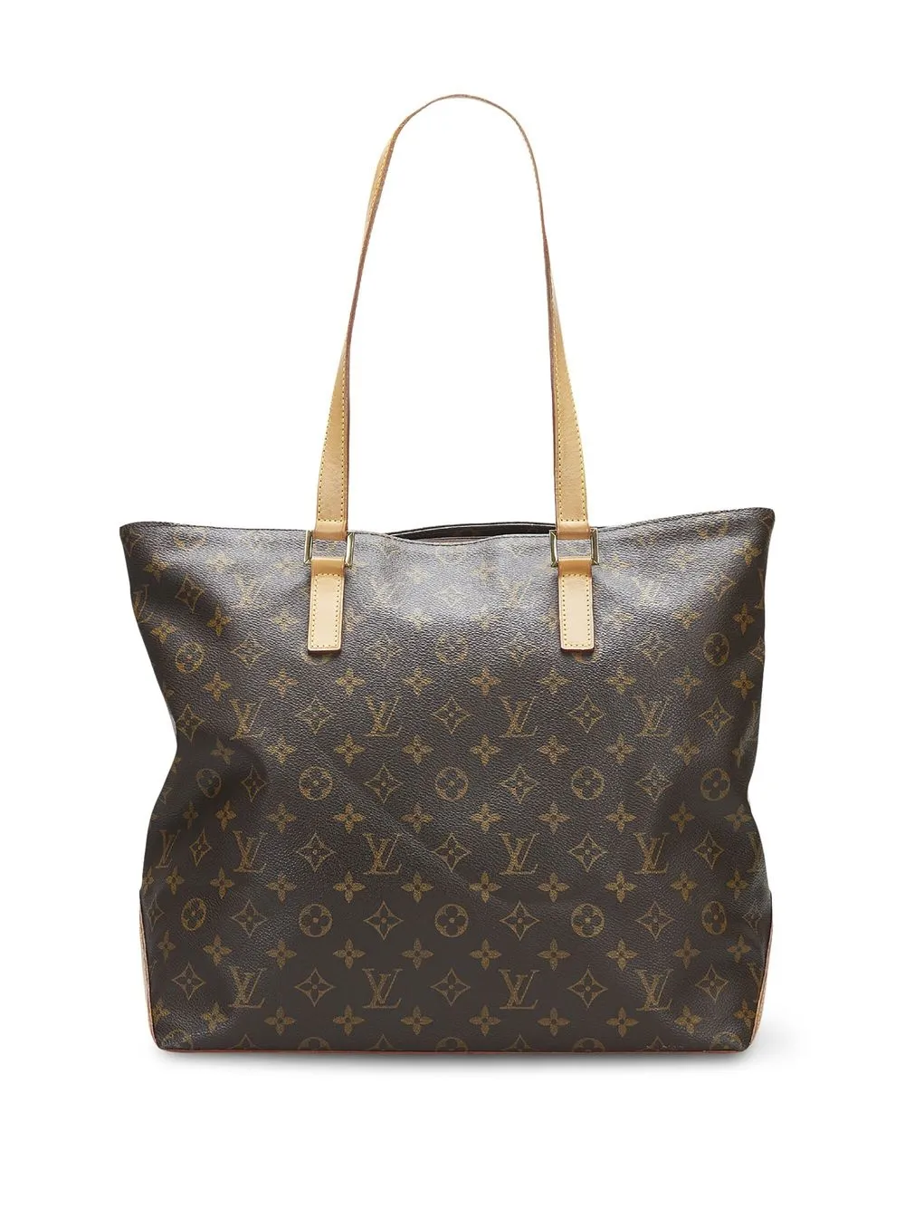 Louis Vuitton 2000 pre-owned Cabas Mezzo shopper met monogram - Bruin