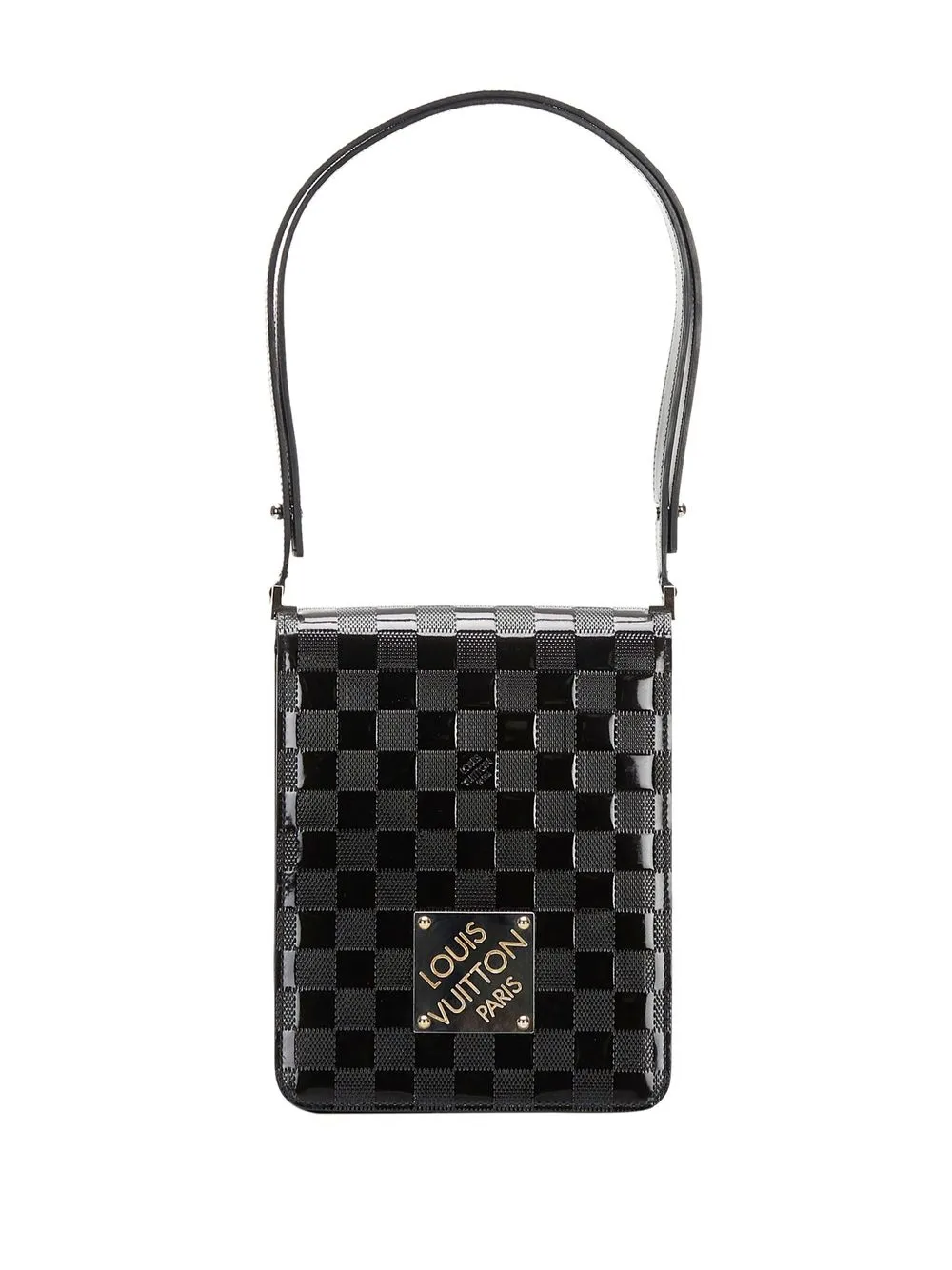 

Louis Vuitton pre-owned Vernis Damier Graphite Cabaret Club handbag - Black