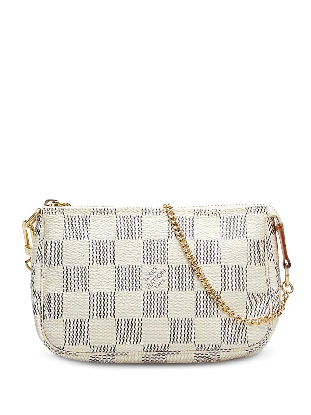 

Louis Vuitton 2007 pre-owned Damier Azur mini Pochette Accessoires handbag - White