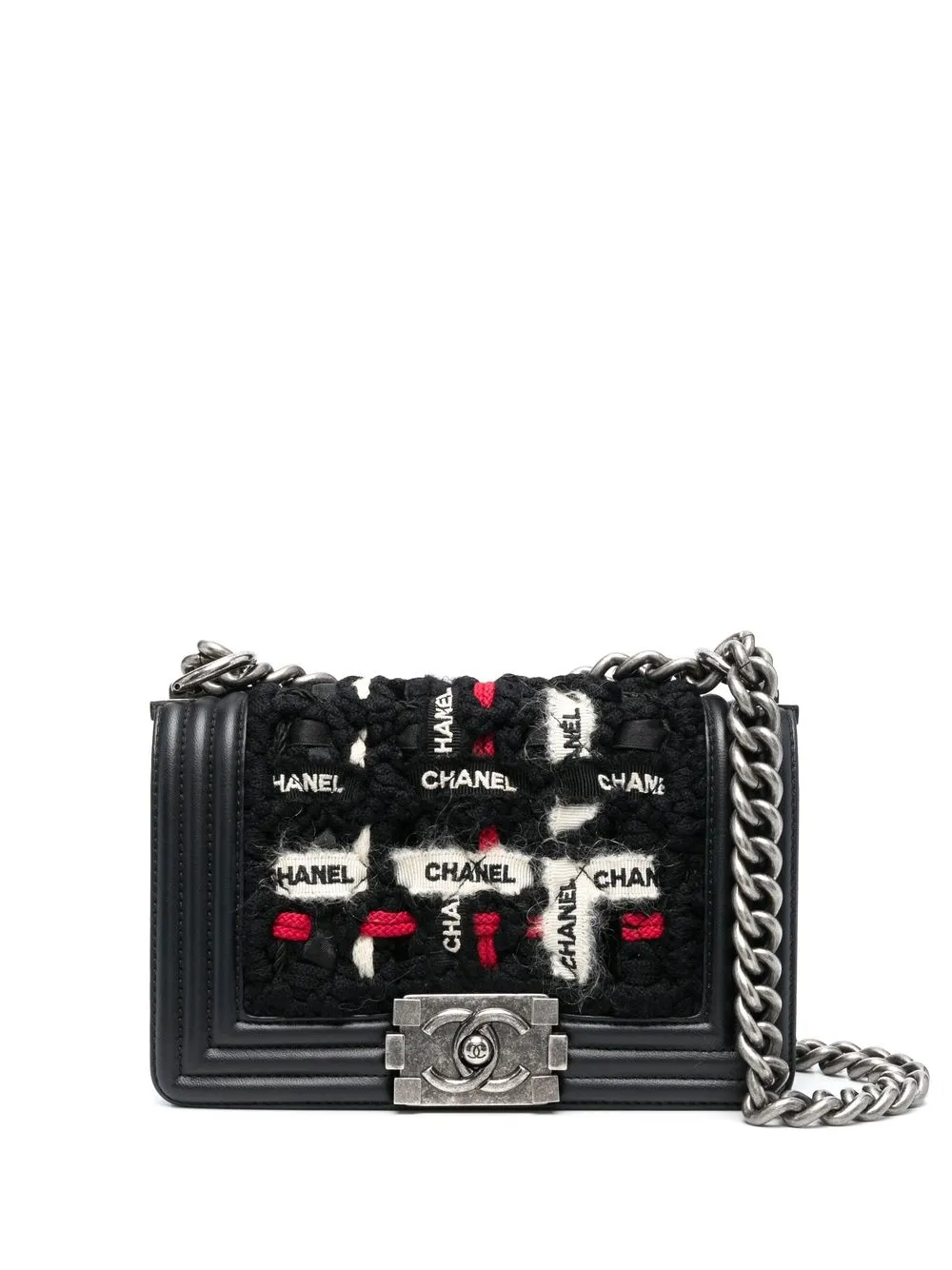 

CHANEL Pre-Owned 2017 Boy Chanel shoulder bag - Black