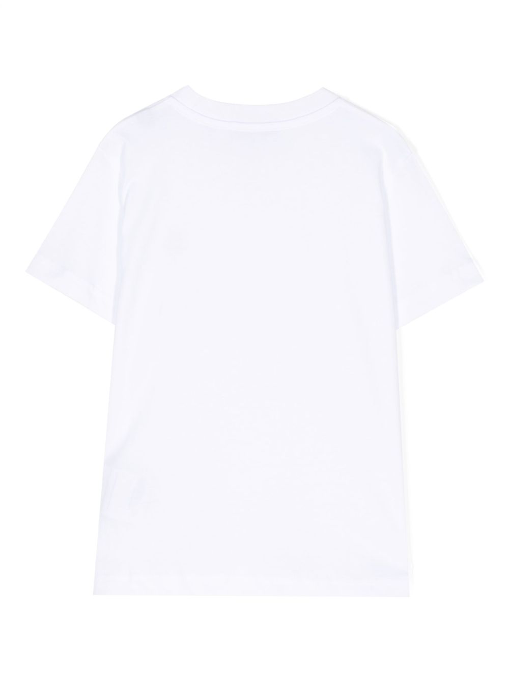 Moncler Enfant T-shirt met logopatch - Wit