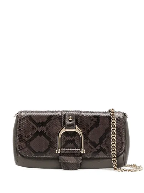 Gucci snakeskin-effect shoulder bag