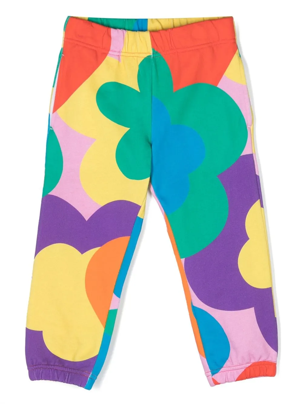 

Stella McCartney Kids floral-print cotton leggings - Green