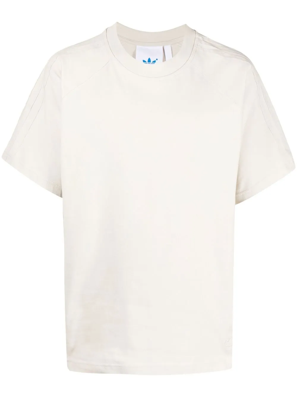 

adidas panelled-design cotton T-shirt - Neutrals