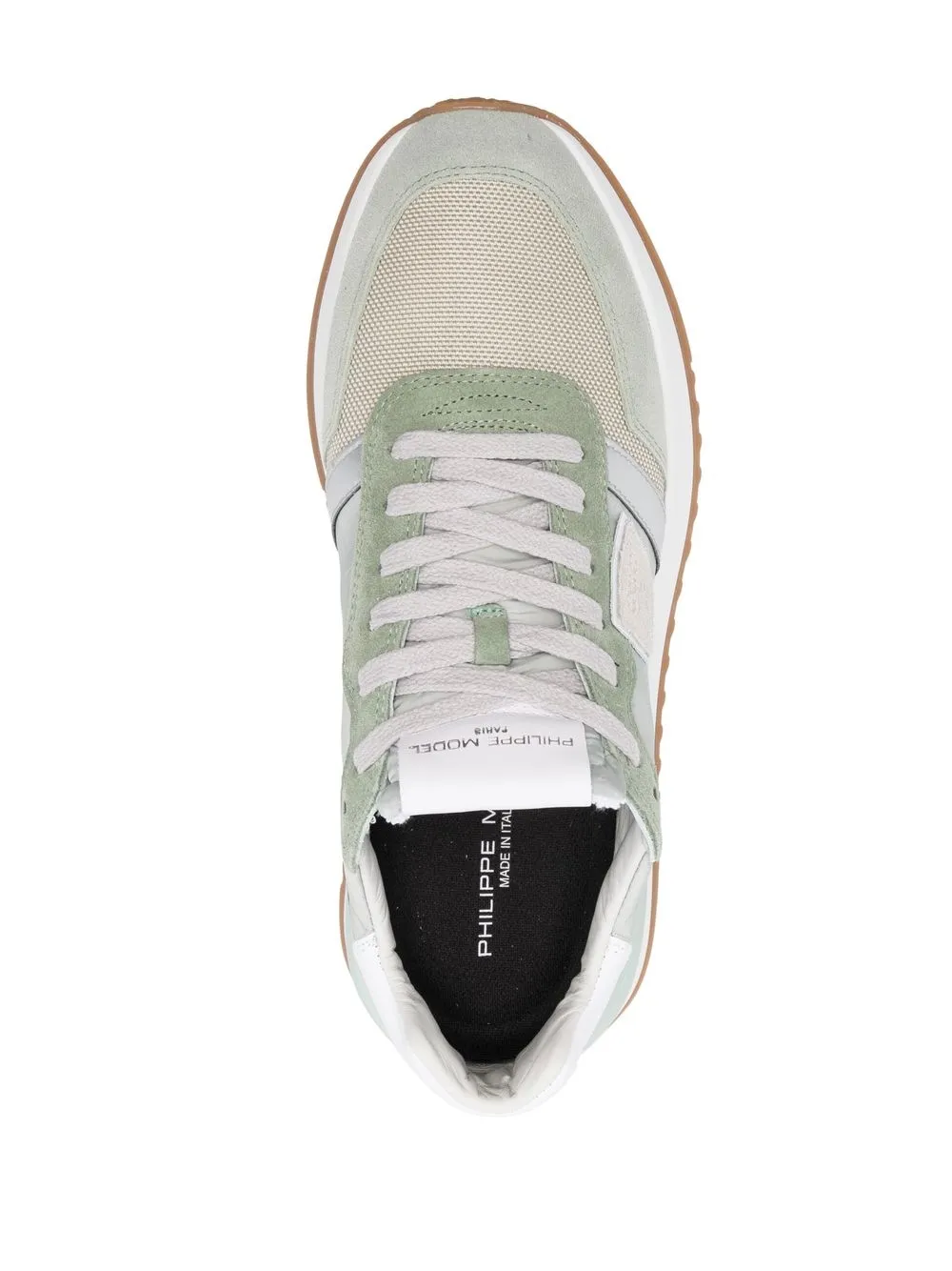Philippe Model Low-top Suede Sneakers In Grün