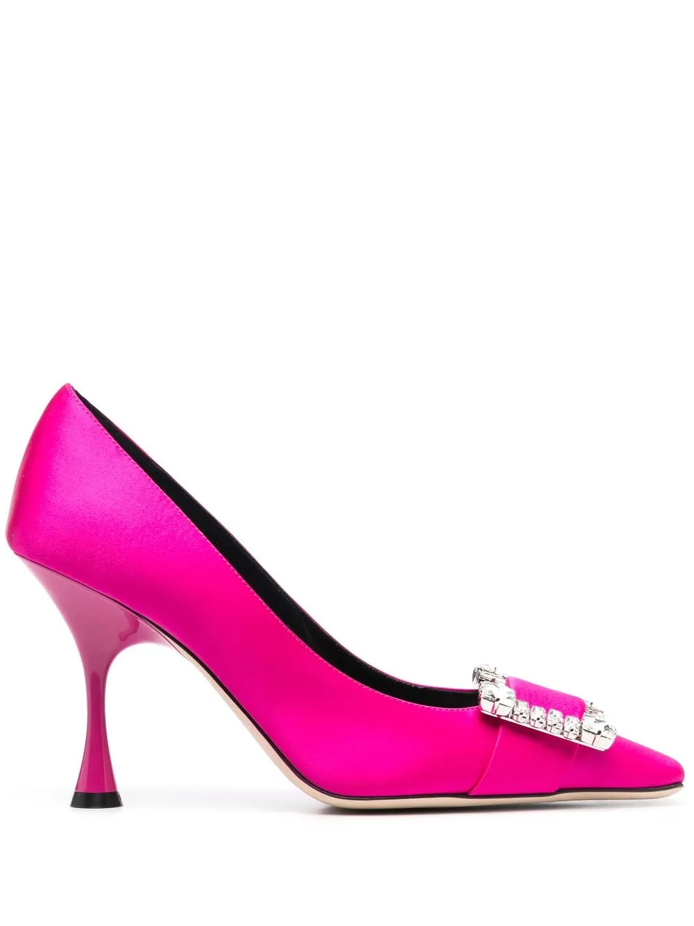 Sergio Rossi Twenty 105mm Heeled Pumps - Farfetch