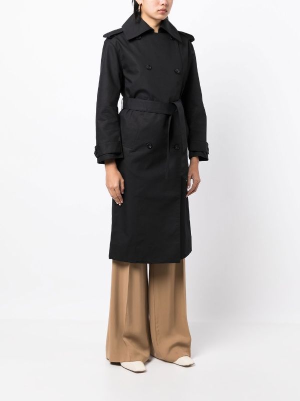 JNBY loose-fit double-breasted Trench Coat - Farfetch