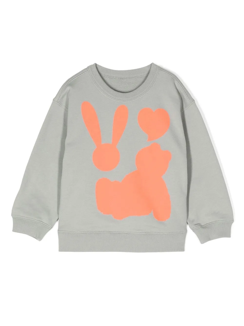 

jnby by JNBY Bunny crewneck cotton pullover - Green