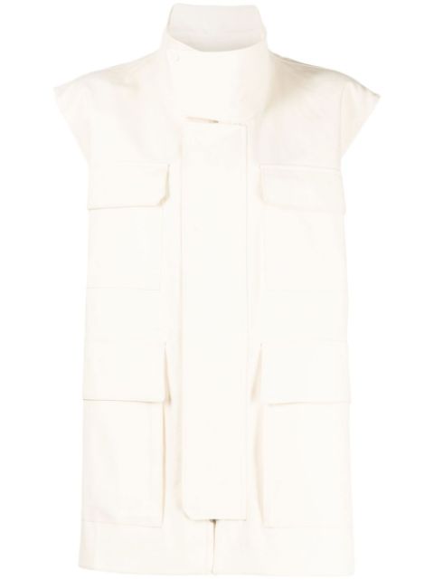 JNBY oversized sleeveless vest Women