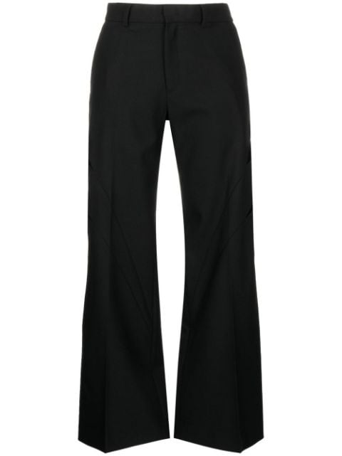 JNBY cut-out straight-leg trousers