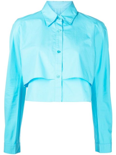 JNBY double-layer cropped shirt Women