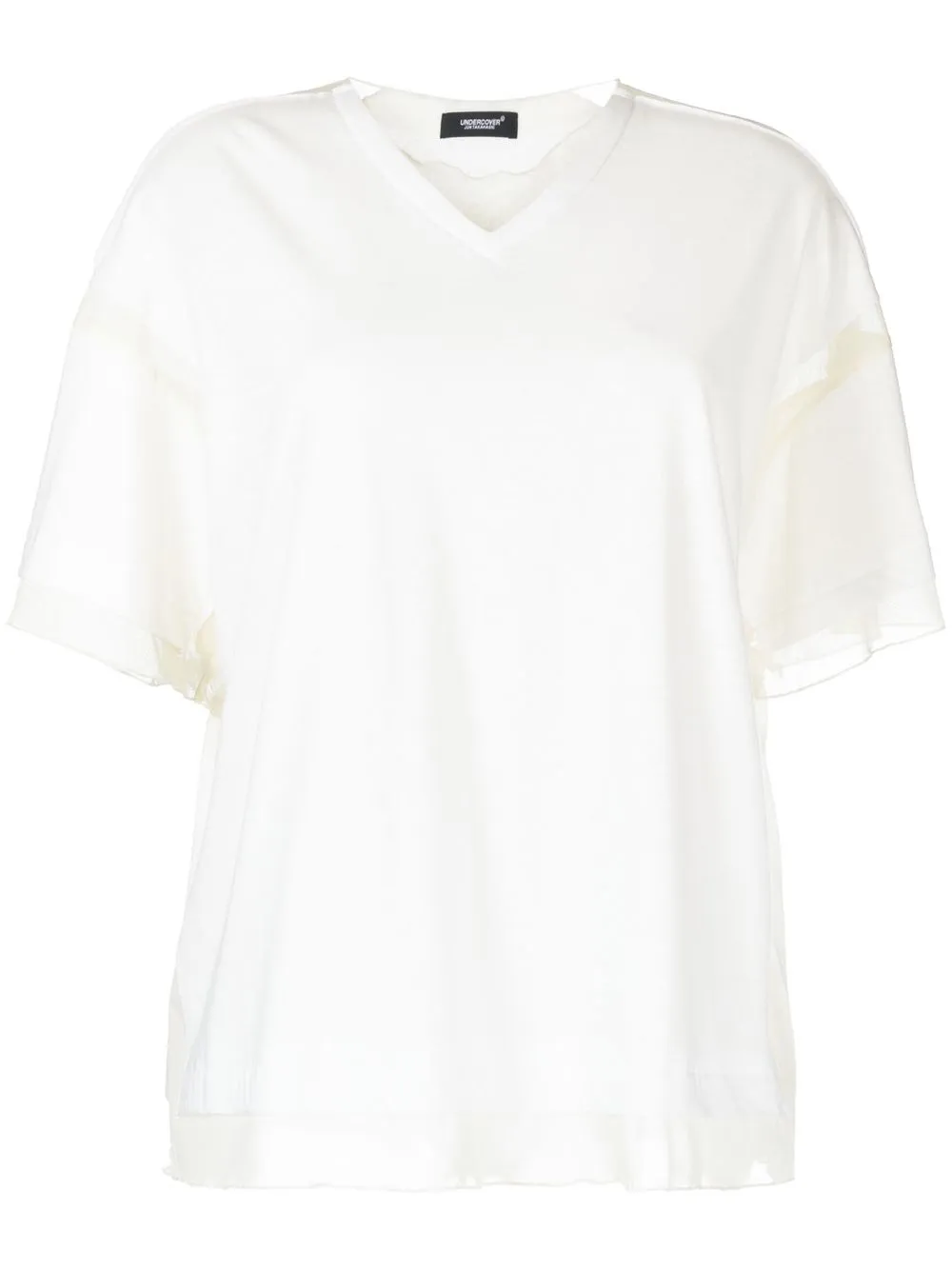 

Undercover boxy short-sleeve T-shirt - White