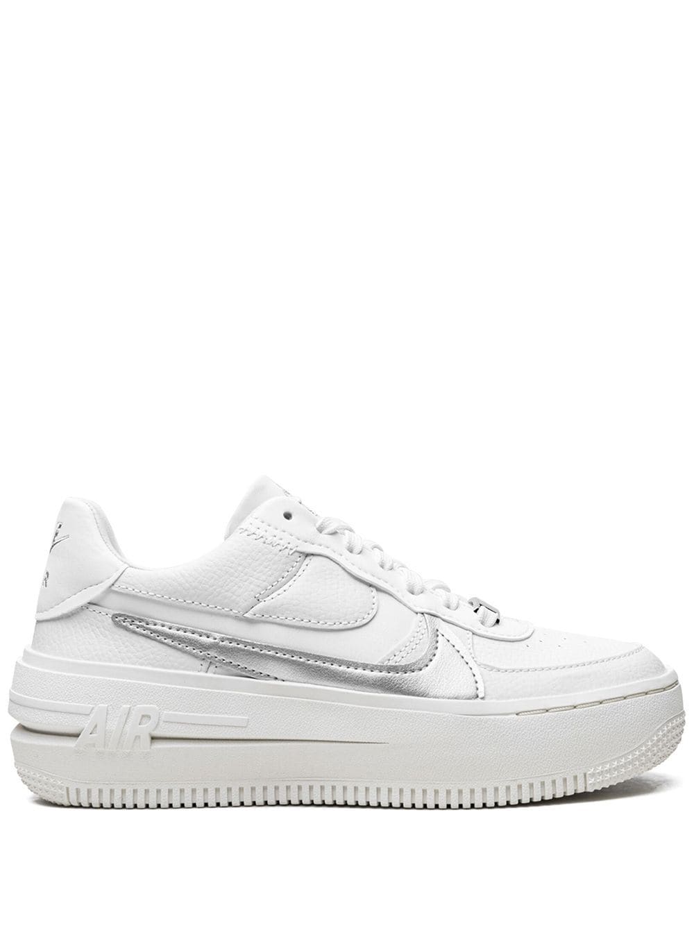 Shop Nike Air Force 1 Plt.af.orm "summit White/sail/wolf Gray/me" Sneakers