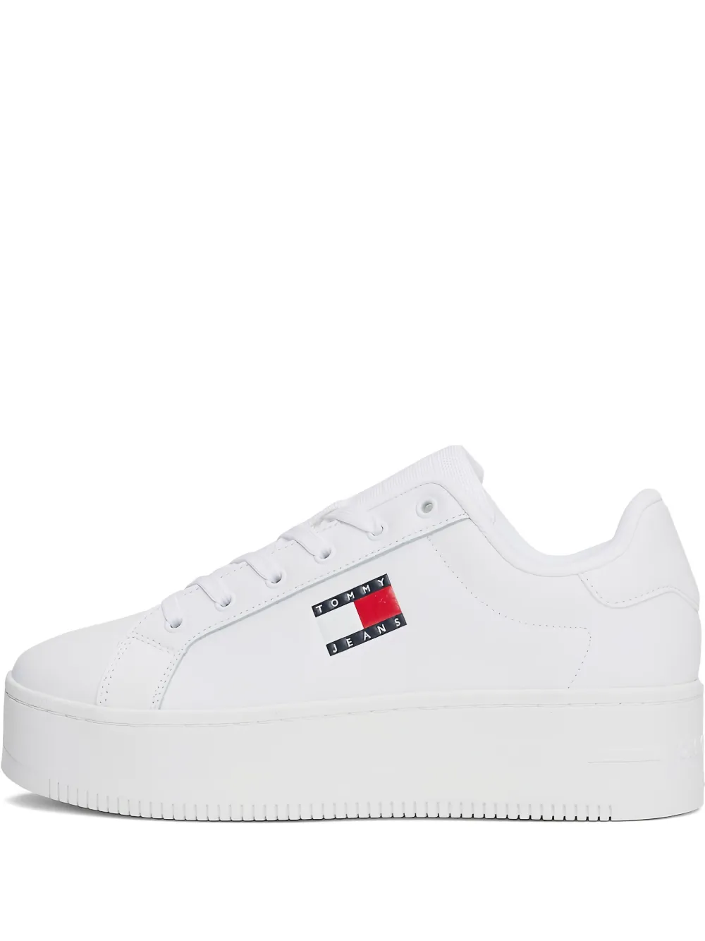 Tommy Hilfiger Lace-up Sneakers In Animal Print