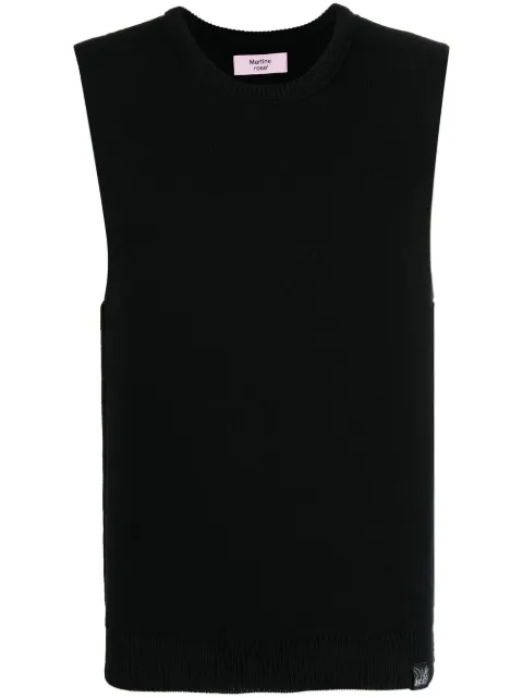 Martine Rose crew-neck knitted vest