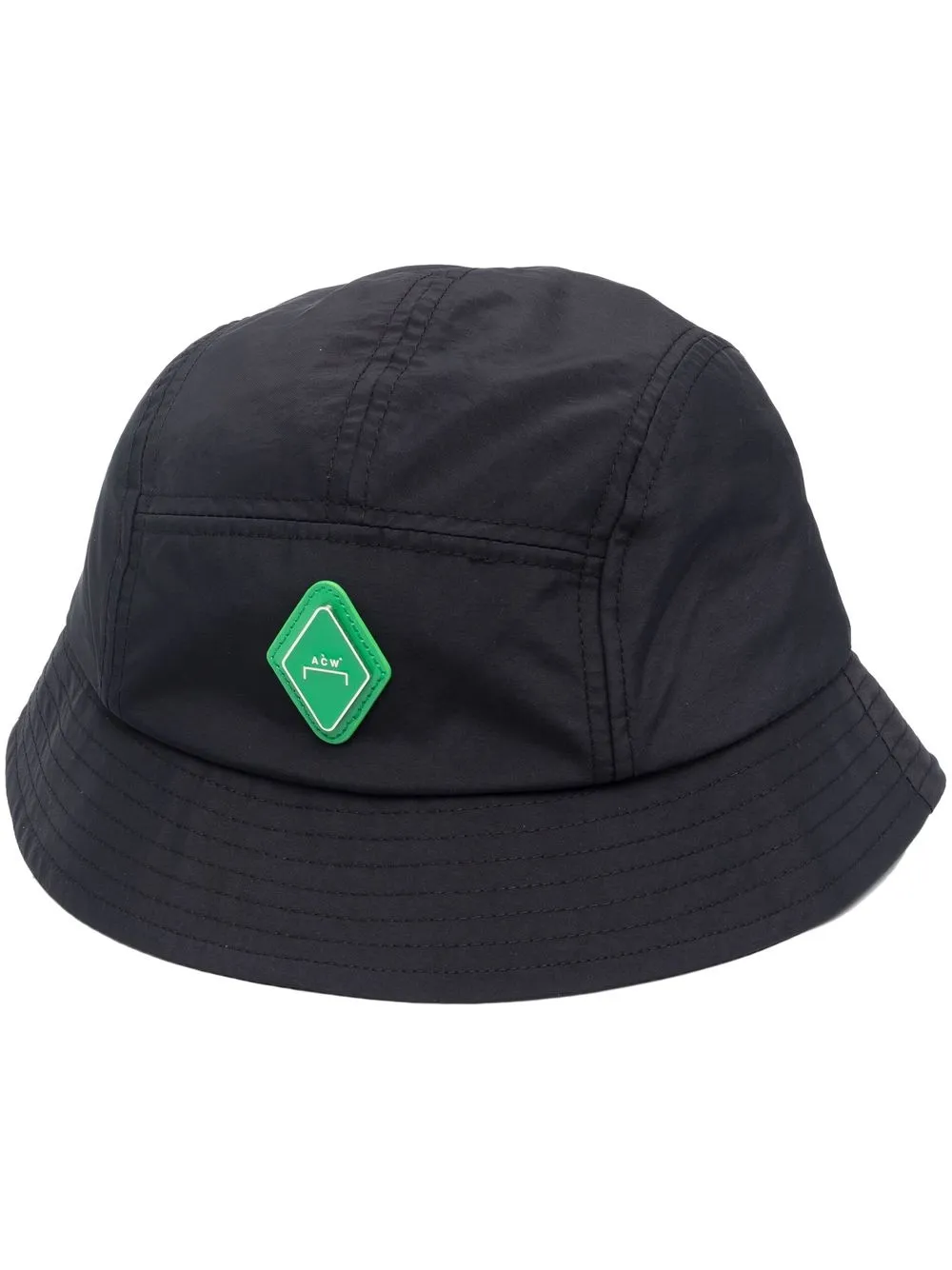 A-COLD-WALL* logo-patch bucket hat - Black