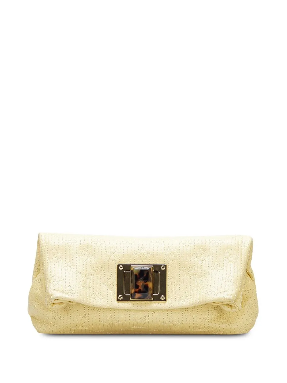 

Louis Vuitton 2012 pre-owned Altair leather clutch bag - Yellow