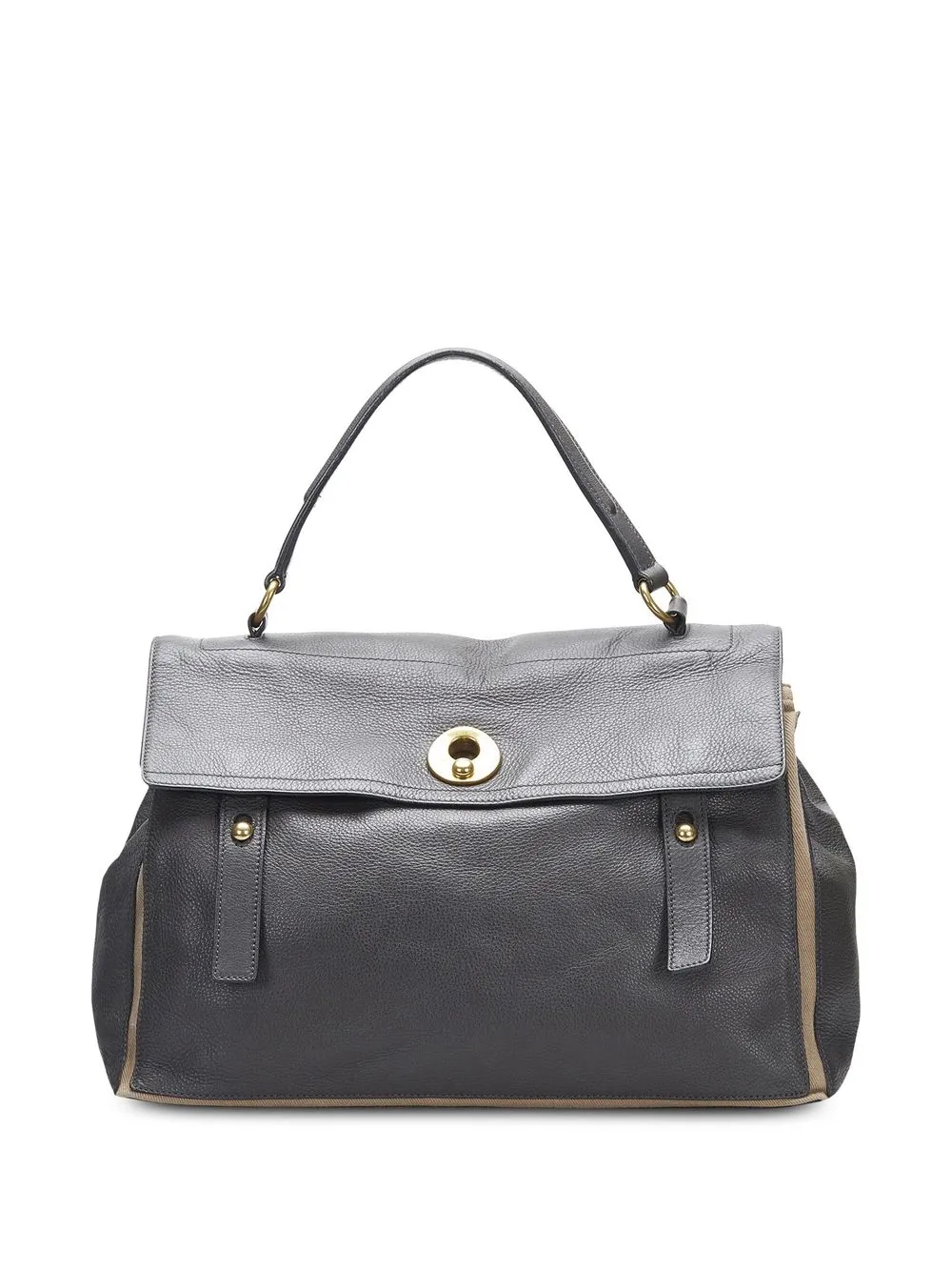 

Yves Saint Laurent Pre-Owned Muse Two leather tote bag - Black