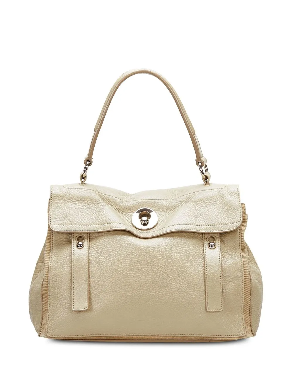 

Yves Saint Laurent Pre-Owned Muse Two leather tote bag - Neutrals