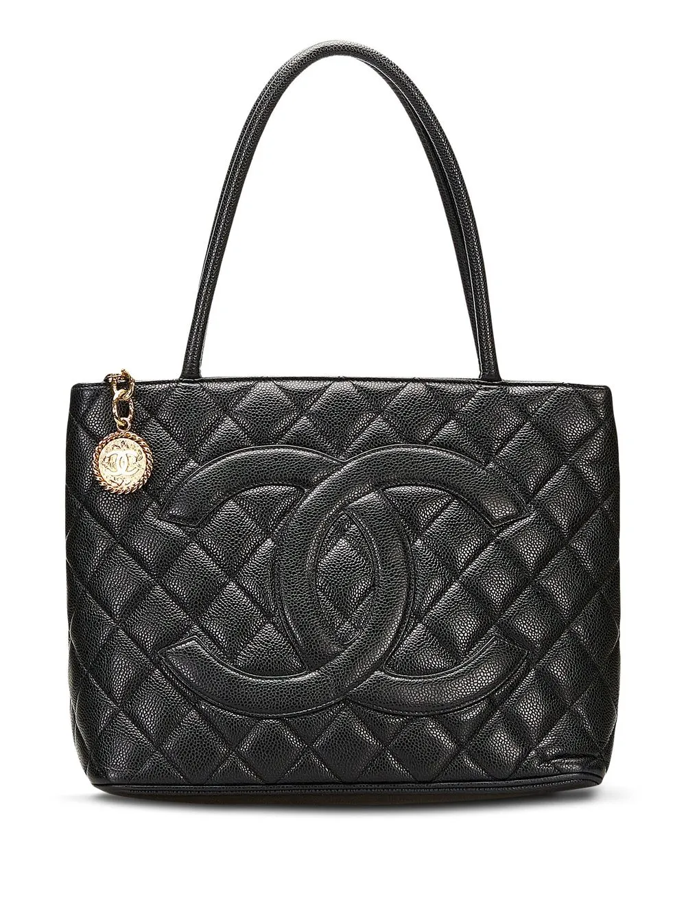 

CHANEL Pre-Owned 2004-2005 Medallion tote - Black