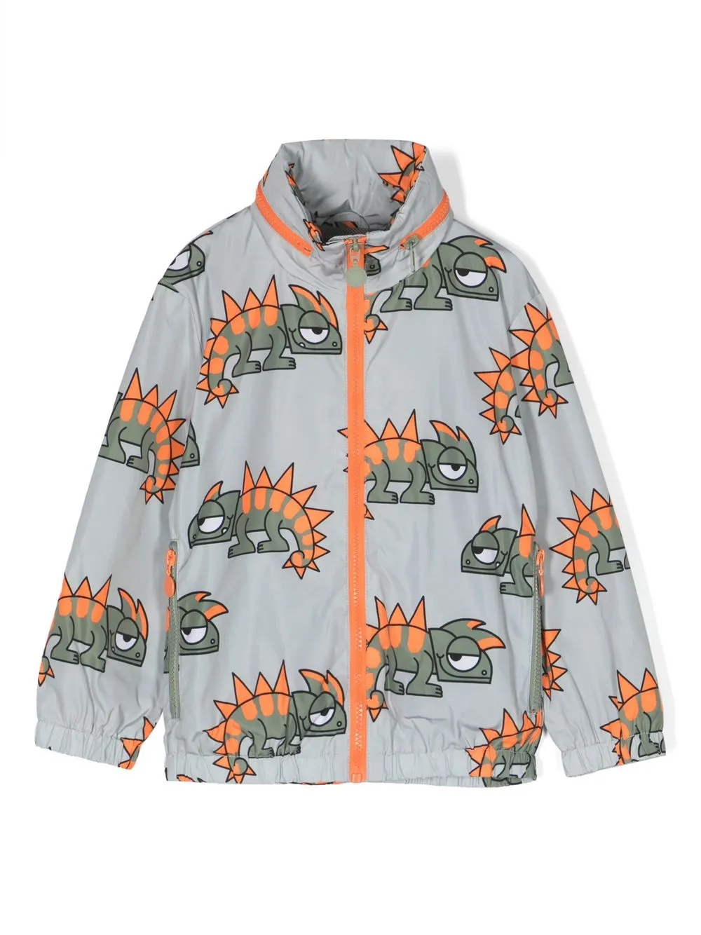 

Stella McCartney Kids graphic-print zip-up jacket - Green