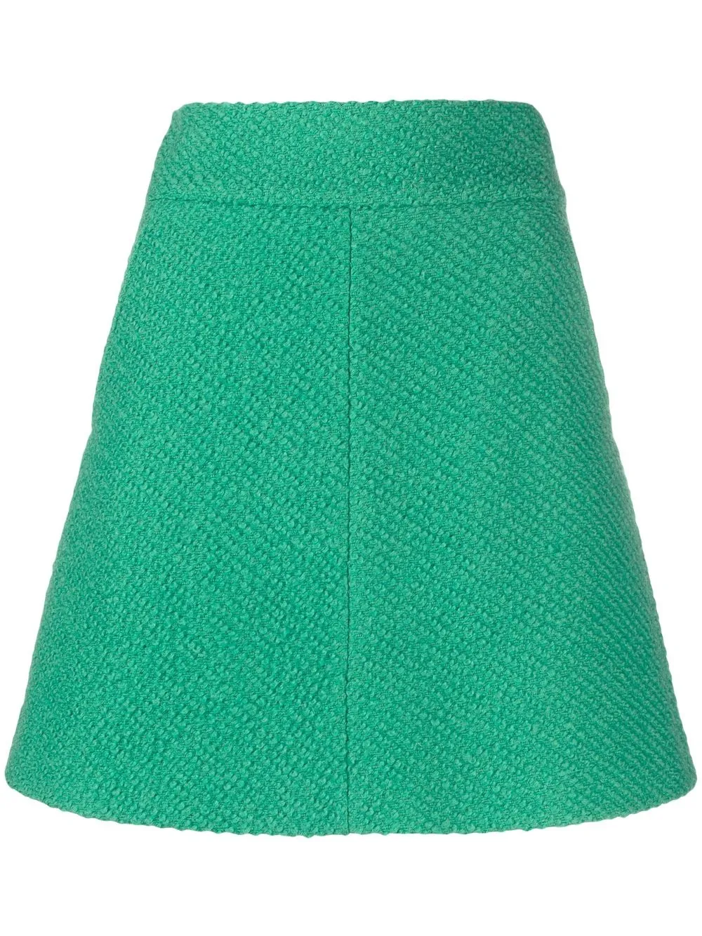 

RED Valentino A-line wool-blend mini skirt - Green