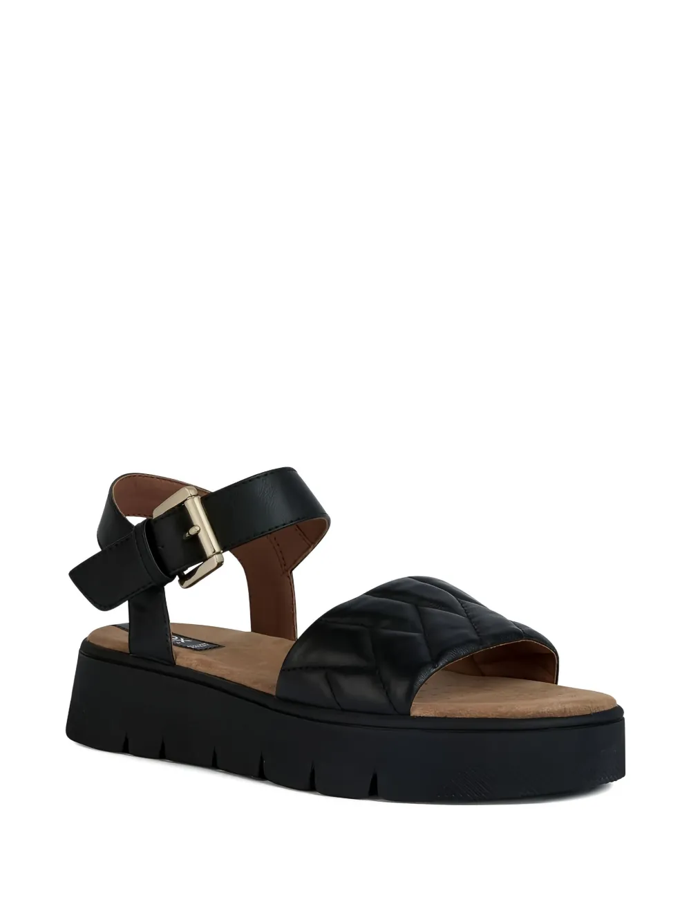 Geox quilted buckle sandals | Flat Sandals | Image 2
