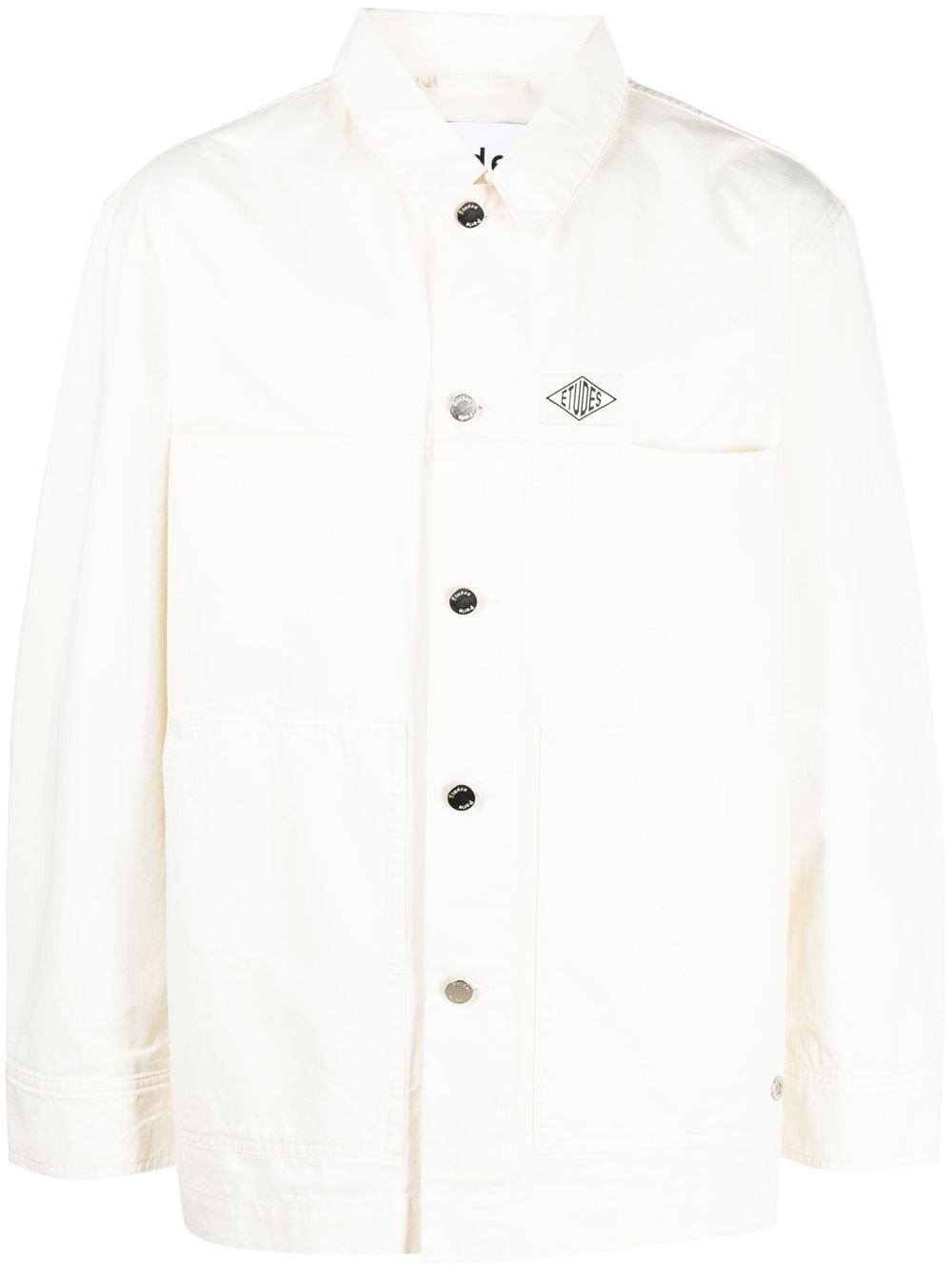 Etudes Studio Long-sleeve Button-up Shirt In Weiss