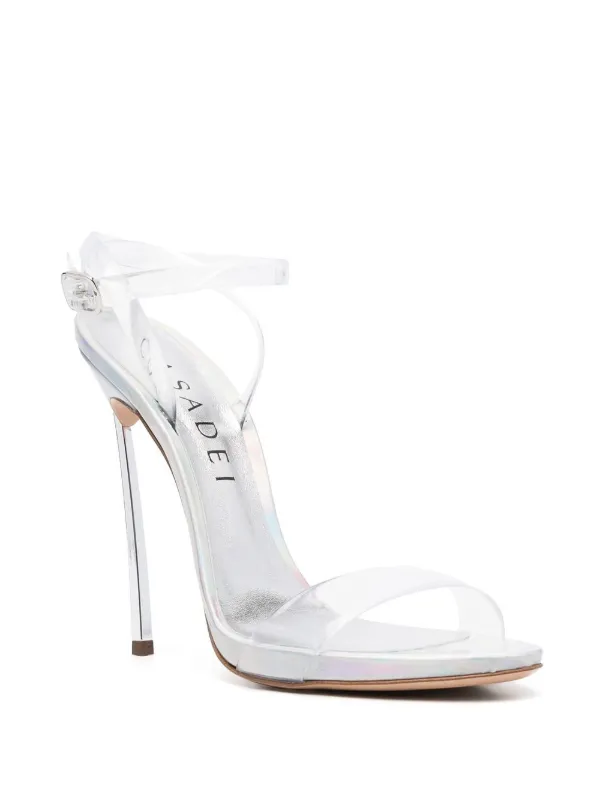 White pointed hot sale toe sandals