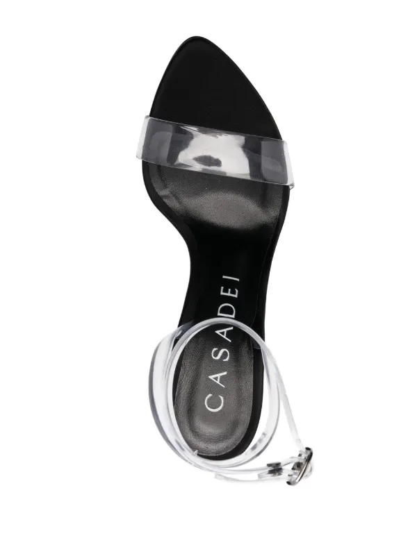 Casadei Pointed Toe Sandals | Black | FARFETCH CA