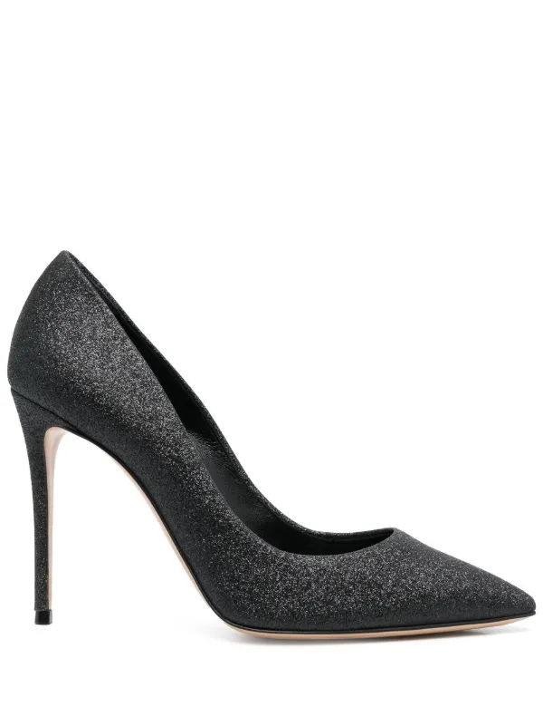 Casadei best sale glitter pump